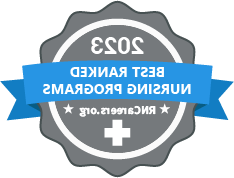 RNCareers.org Best Ranked Nursing Programs 2023 badge